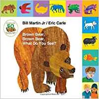 Brown bear Brown Bear Book cover with collage style art of brown bear 