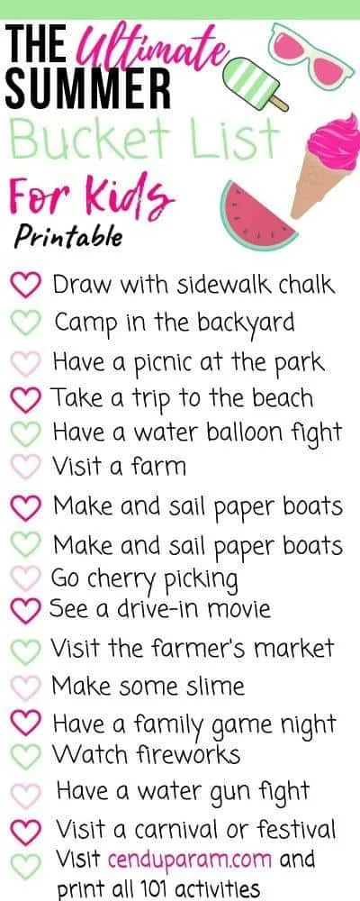 summer 2022 bucket list ideas