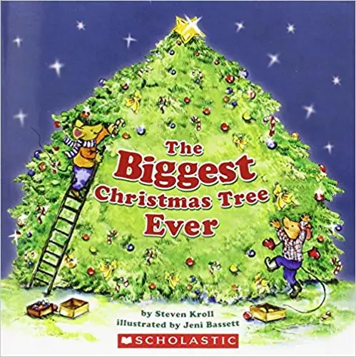 book cover the biggest christmas tree ever