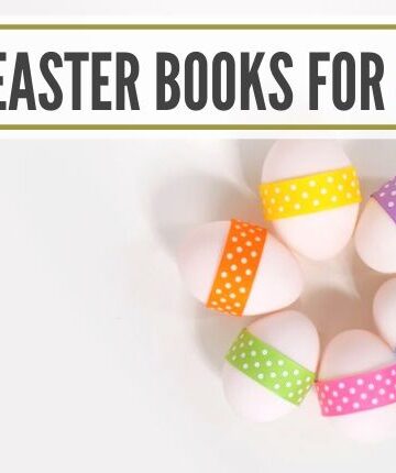colorful Easter eggs arranged in a circle