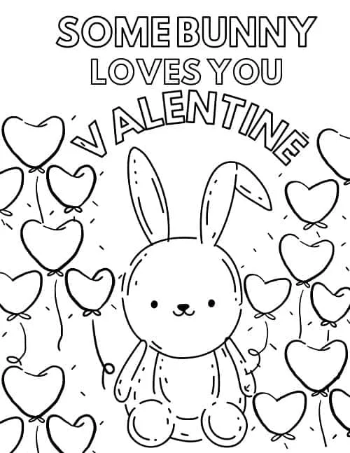 Valentine's Day Coloring Pages PDF 2024 – Cenzerely Yours