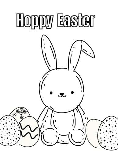 Download Free Printable Easter Coloring Pages PDF - Cenzerely Yours