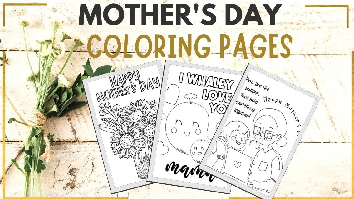 mother's day printable mothers day coloring pages
