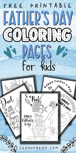 Father S Day Coloring Pages Pdf Cenzerely Yours