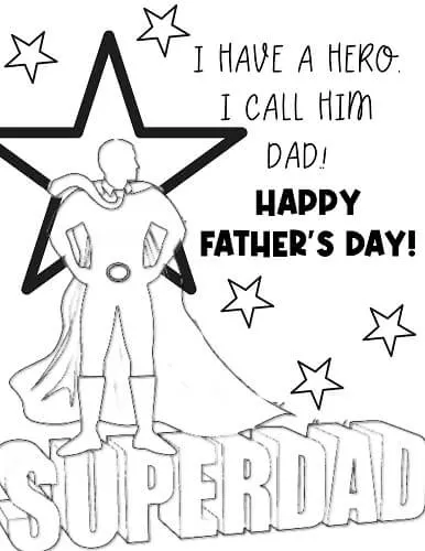 Father S Day Coloring Pages Pdf Cenzerely Yours