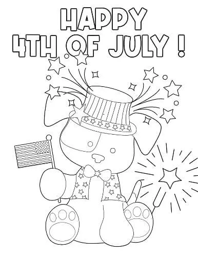 fourth of July coloring pages for preschoolers