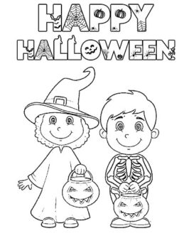 Halloween Coloring Pages PDF – Cenzerely Yours