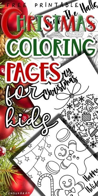 printable christmas coloring pages pdf