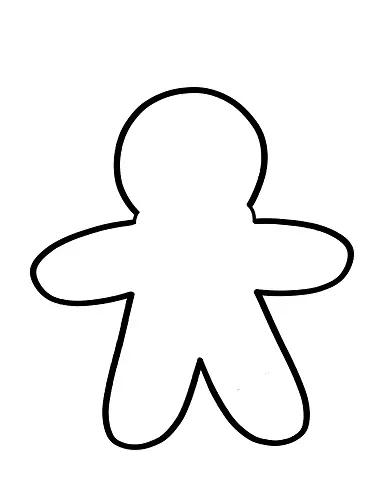 Free Christmas Gingerbread Man Coloring Pages – Cenzerely Yours