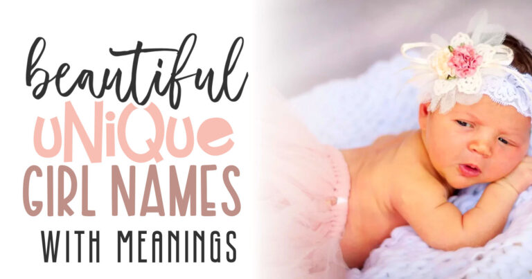 cute newborn girl with tutu and title beautiful unique baby girl names with meanings