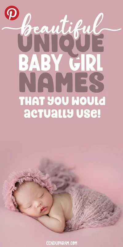 cute sleeping baby girl and title beautiful unique baby girl names that aren't too weird