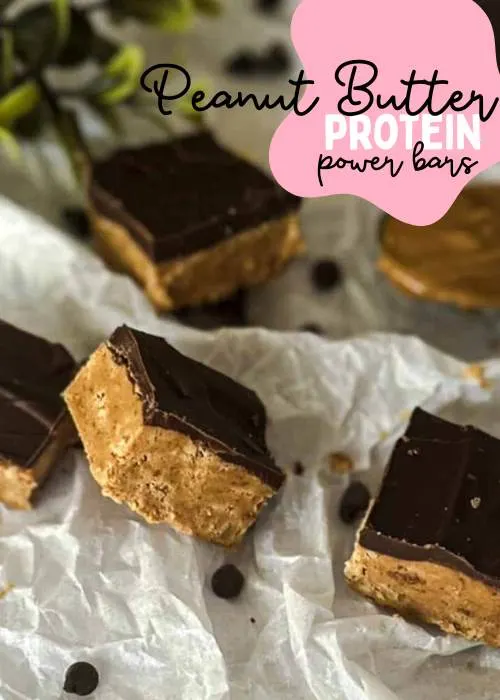 more healthy pregnancy snacks: protein peanut butter power bar
