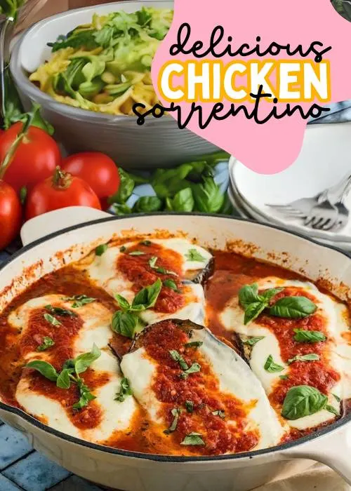 good recipes when pregnant like this delicious Chicken Sorrentino