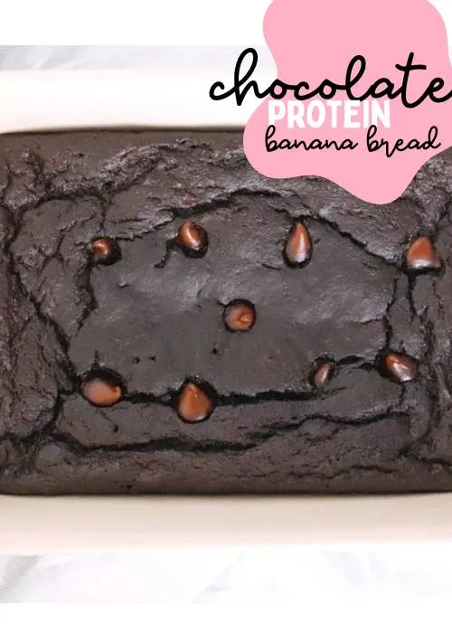 healthy high protein chocolate banana bread recipe for pregnancy dessert ideas