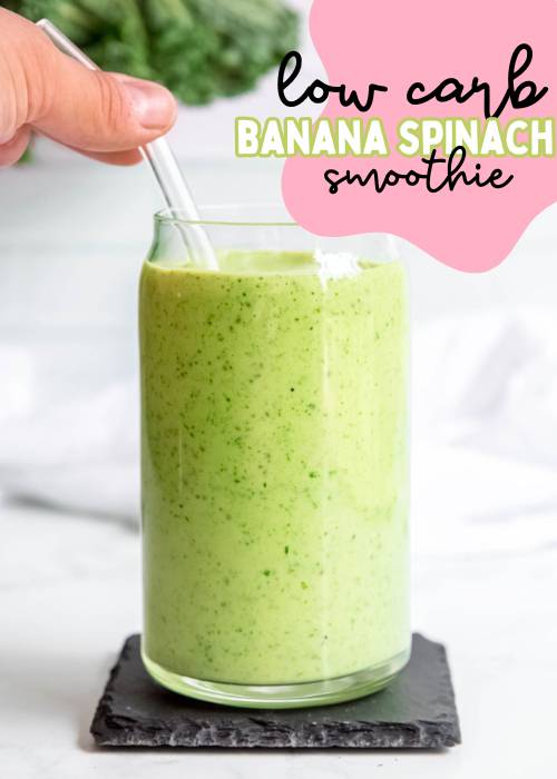 nourishing meals for pregnancy. breakfast smoothie banana spinach