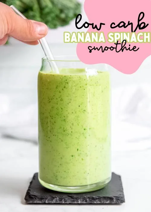 nourishing meals for pregnancy. breakfast smoothie banana spinach