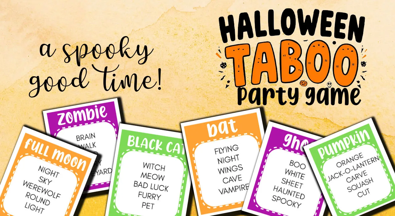 fun halloween taboo game