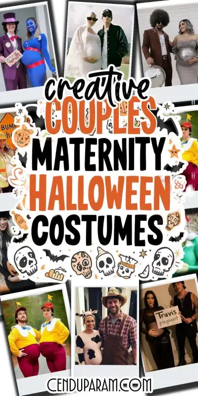 collection of maternity couples costumes