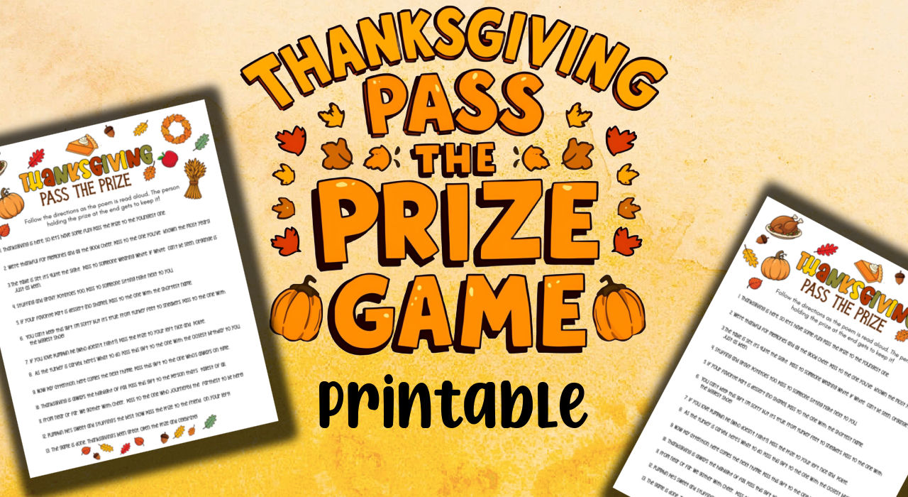 mock up of thanksgiving printable game for groups