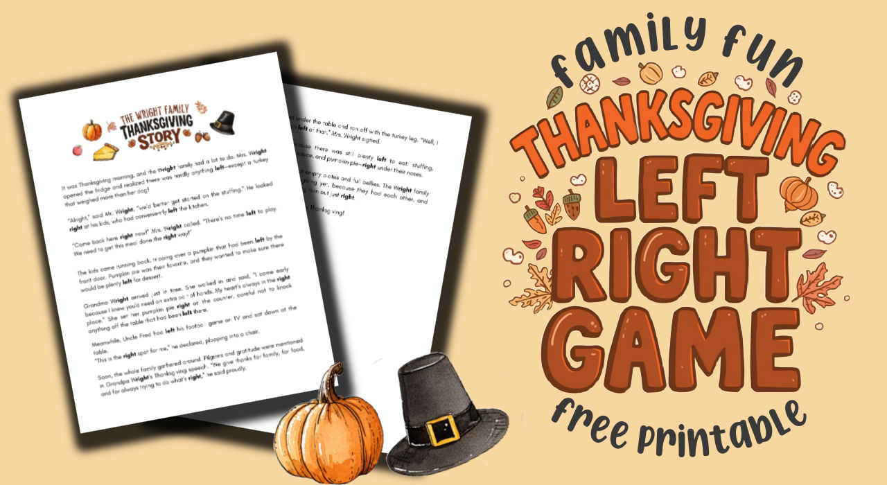thanksgiving left right game