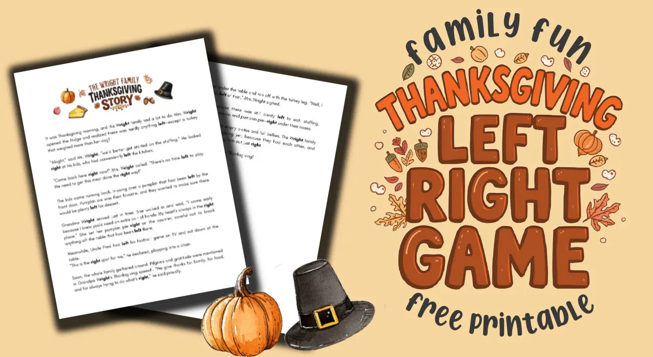 thanksgiving left right game